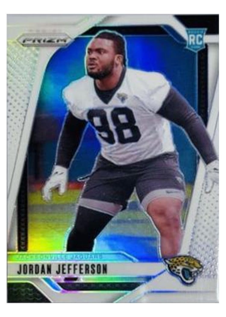 2024 Panini Prizm Base Set Jordan Jefferson White #358 card