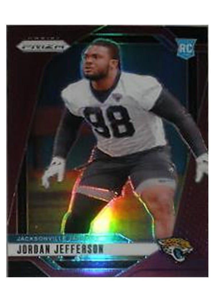 2024 Panini Prizm Base Set Jordan Jefferson Purple #358 card