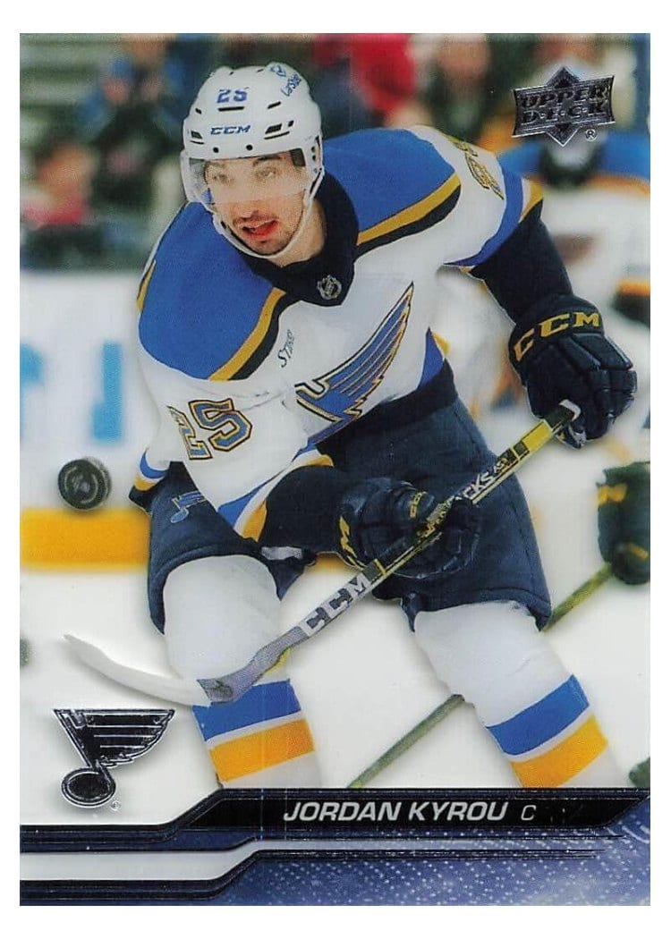 2023-24 Upper Deck Base Set Jordan Kyrou #405 card