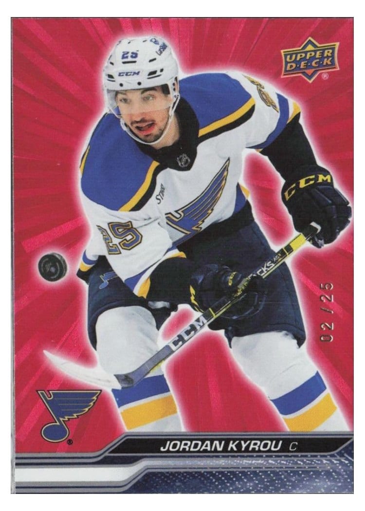 2023-24 Upper Deck Base Set Jordan Kyrou #405 card