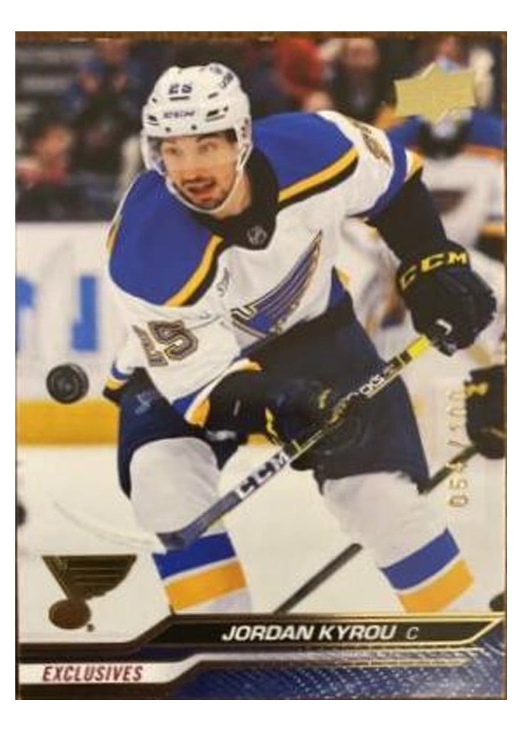 2023-24 Upper Deck Base Set Jordan Kyrou #405 card