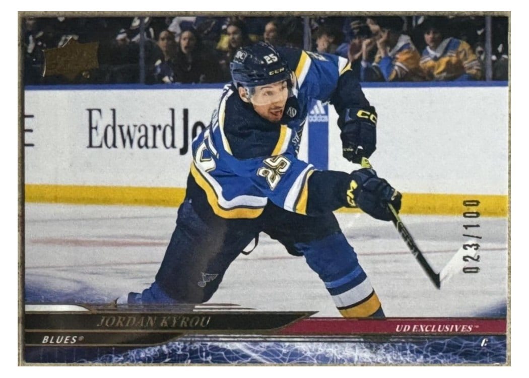 2024-25 Upper Deck Base Set Jordan Kyrou #159 card