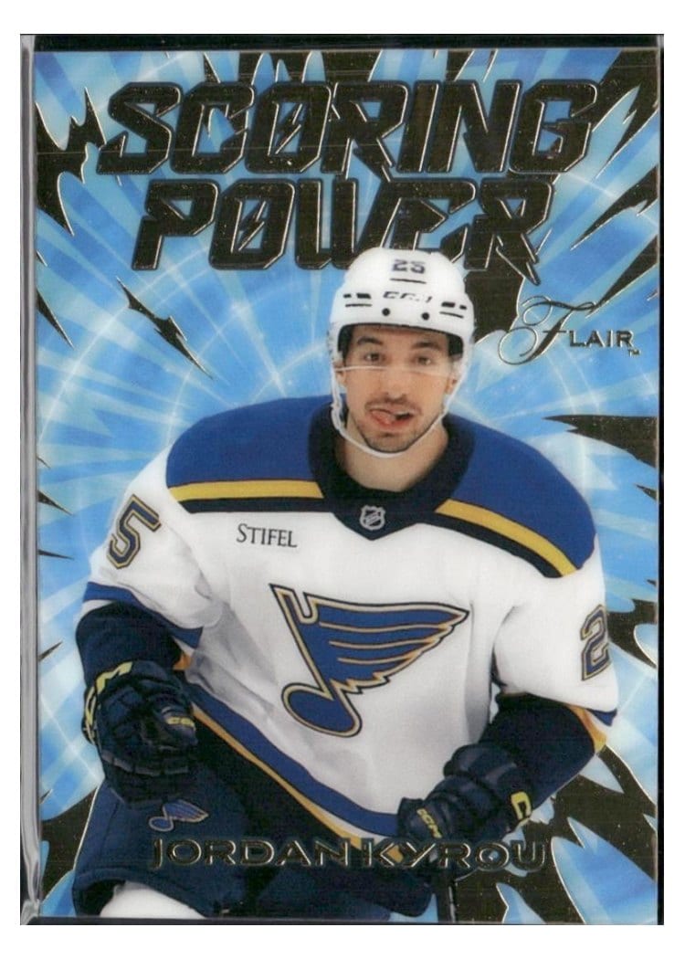 2025-26 Flair Scoring Power Jordan Kyrou #SP-15 card