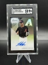 2022 Bowman Sterling Tek Autographs Jordan Lawlar #STA-JL card
