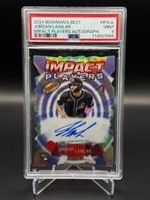 2024 Bowman's Best Impact Players Autographs Jordan Lawlar #IPA-JL card