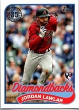 2024 Topps 1989 Topps Baseball 35th Anniversary (Series 1) Jordan Lawlar #89B-1 card