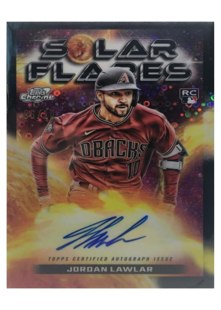 2024 Topps Cosmic Chrome Autographs Jordan Lawlar #CCA-JLA card
