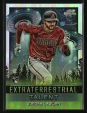 2024 Topps Cosmic Chrome Extraterrestrial Talent Jordan Lawlar #ET-18 card