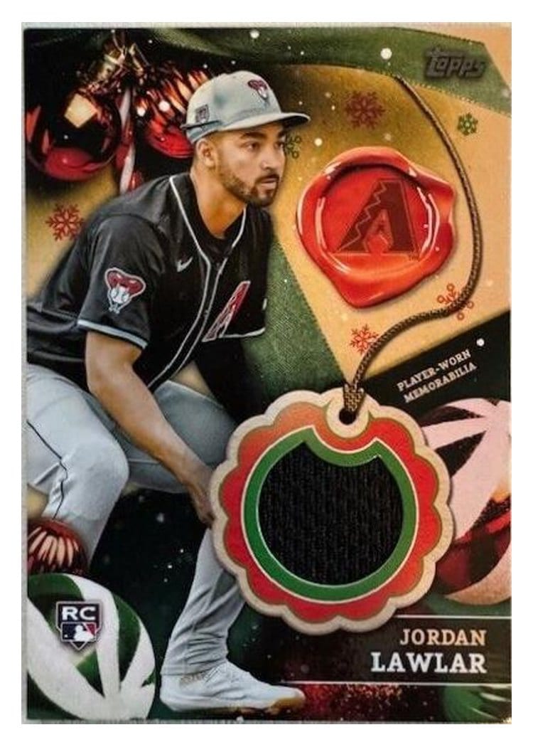 2024 Topps Holiday Relics Jordan Lawlar #RC-JL card