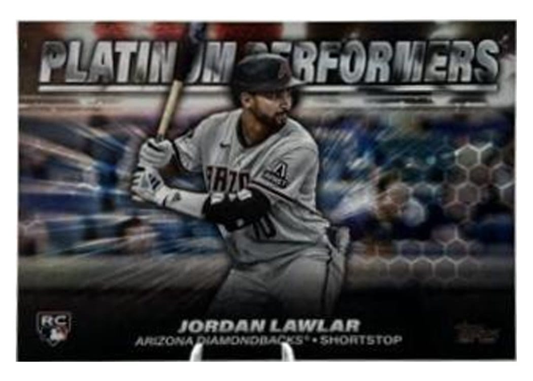 2024 Topps Platinum Performers Jordan Lawlar #PP-8 card
