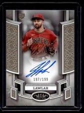 2024 Topps Tier One Break Out Autographs Jordan Lawlar #BOA-JLA card