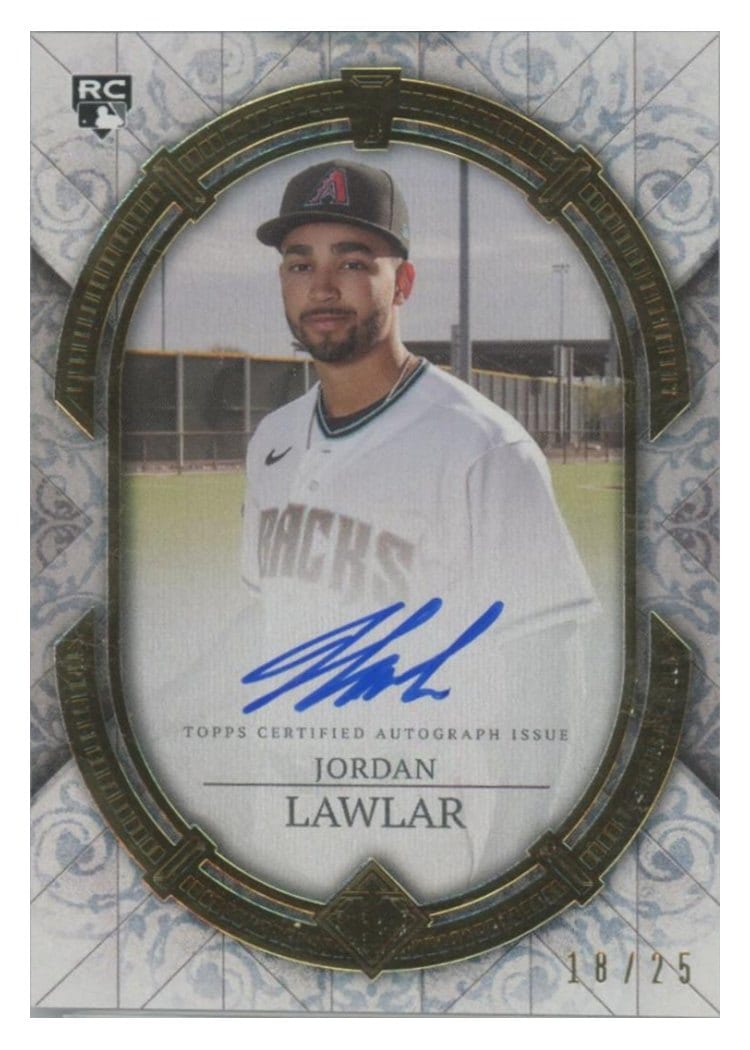 2024 Topps Transcendent Collection Autographs Jordan Lawlar #TCA-JL card