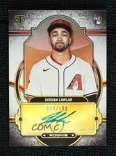 2024 Topps Triple Threads Rookie Autograph Jordan Lawlar #RA-LAW card