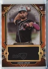 2024 Topps Triple Threads Single Jumbo Relics Jordan Lawlar #SJR-LAW card