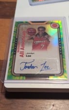 2024 Topps Chrome McDonald's All-American All-American Autographs Refractor Jordan Lee #SMS-JOR card