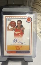 2024 Topps Chrome McDonald's All-American Event Autographs Jordan Lee #EA-JL card