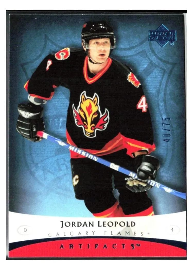 2005 Upper Deck Artifacts Jordan Leopold #17 card
