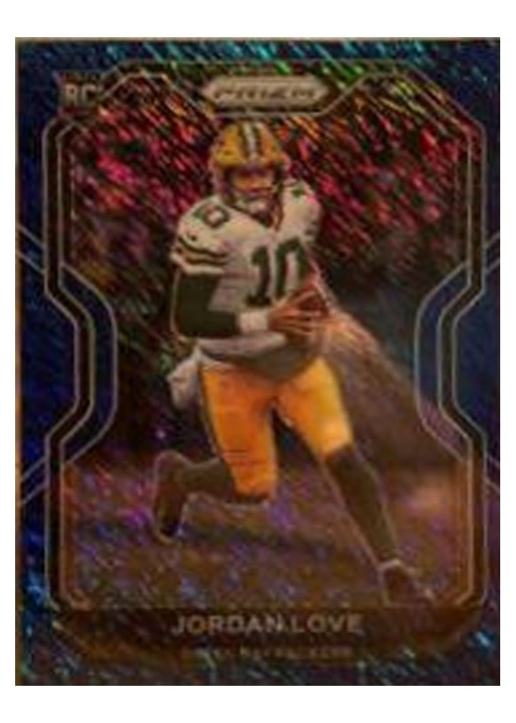2020 Panini Prizm Jordan Love #363 card
