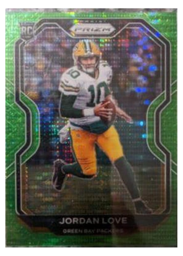 2020 Panini Prizm Jordan Love #363 card