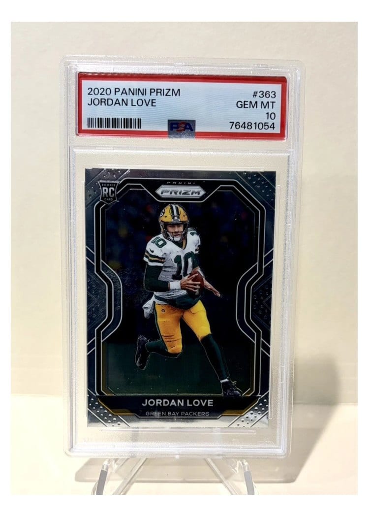 2020 Panini Prizm Jordan Love #363 card