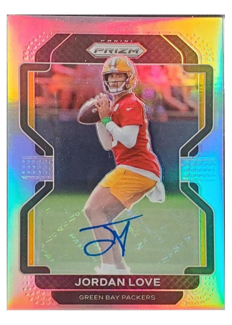 2021 Panini Prizm Base Set Jordan Love #137 card