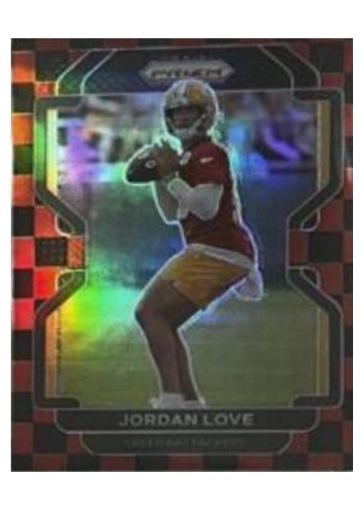 2021 Panini Prizm Base Set Jordan Love #137 card