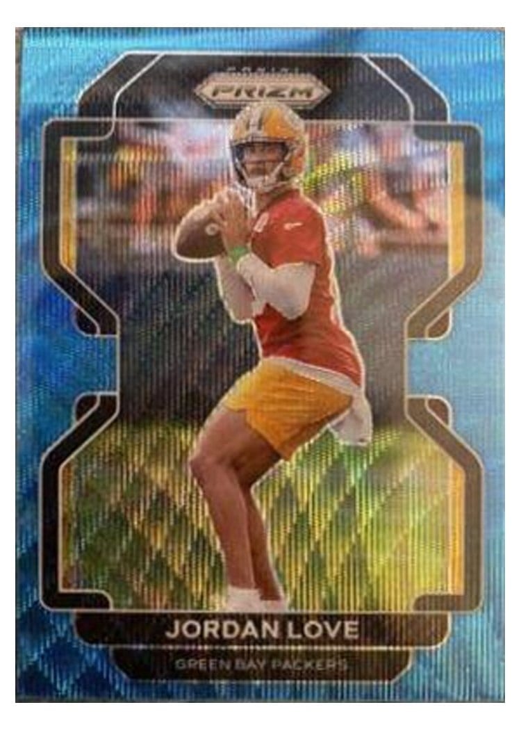 2021 Panini Prizm Base Set Jordan Love #137 card