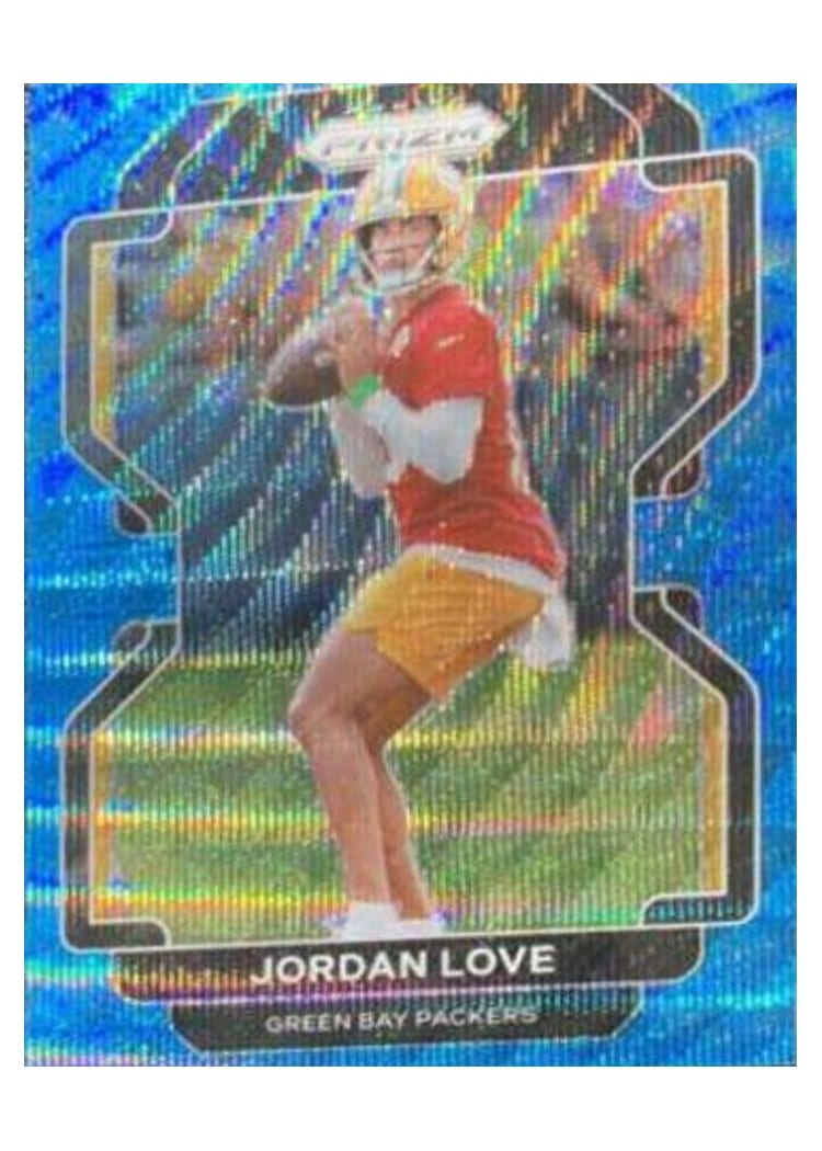 2021 Panini Prizm Base Set Jordan Love #137 card