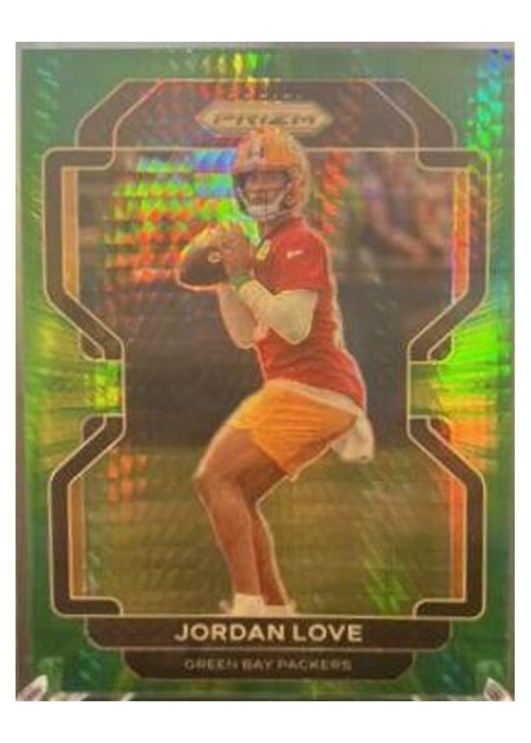 2021 Panini Prizm Base Set Jordan Love #137 card