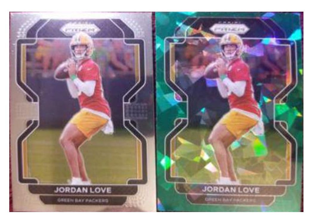 2021 Panini Prizm Base Set Jordan Love #137 card