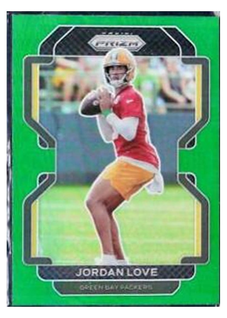 2021 Panini Prizm Base Set Jordan Love #137 card
