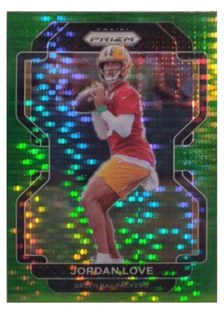 2021 Panini Prizm Base Set Jordan Love #137 card