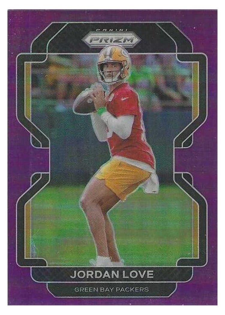2021 Panini Prizm Base Set Jordan Love #137 card