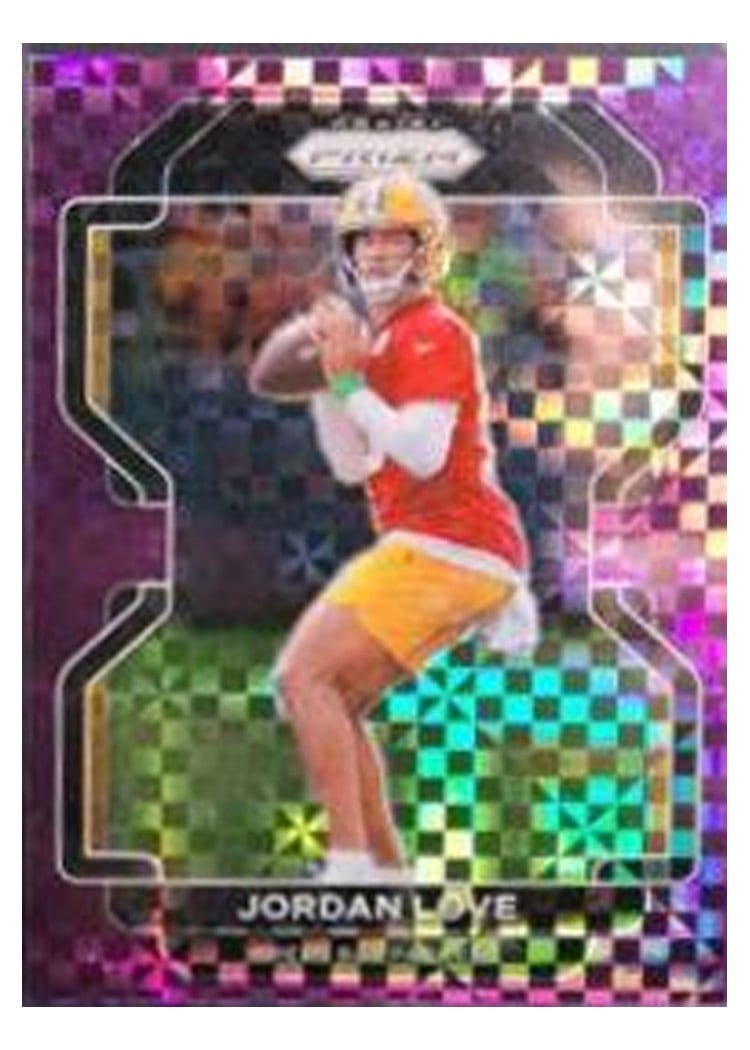 2021 Panini Prizm Base Set Jordan Love #137 card