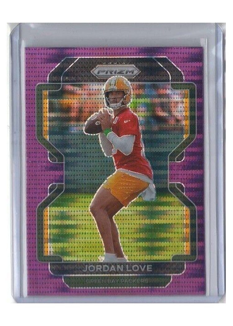 2021 Panini Prizm Base Set Jordan Love #137 card