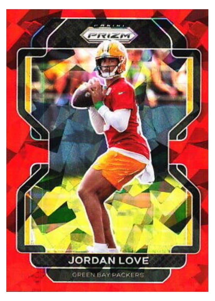 2021 Panini Prizm Base Set Jordan Love #137 card