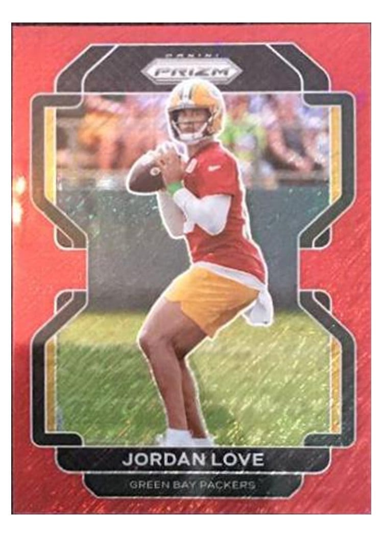 2021 Panini Prizm Base Set Jordan Love #137 card