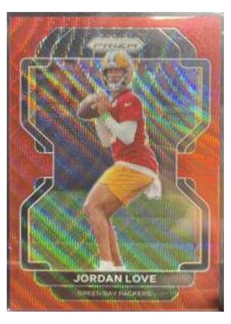 2021 Panini Prizm Base Set Jordan Love #137 card