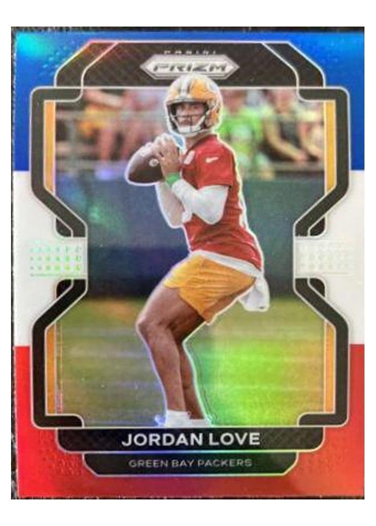 2021 Panini Prizm Base Set Jordan Love #137 card