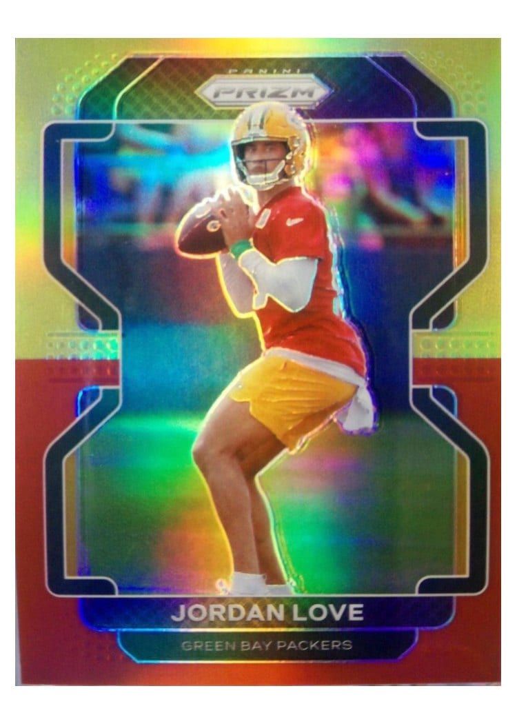 2021 Panini Prizm Base Set Jordan Love #137 card