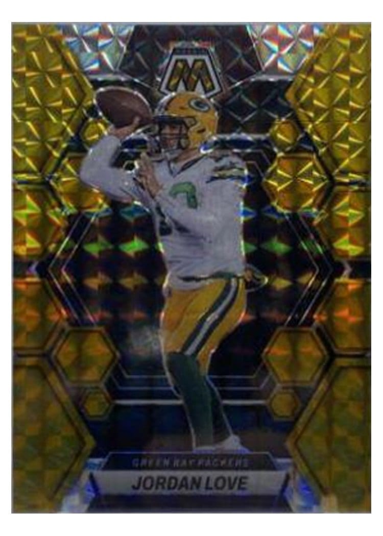 2023 Panini Mosaic Base Set Jordan Love #83 card