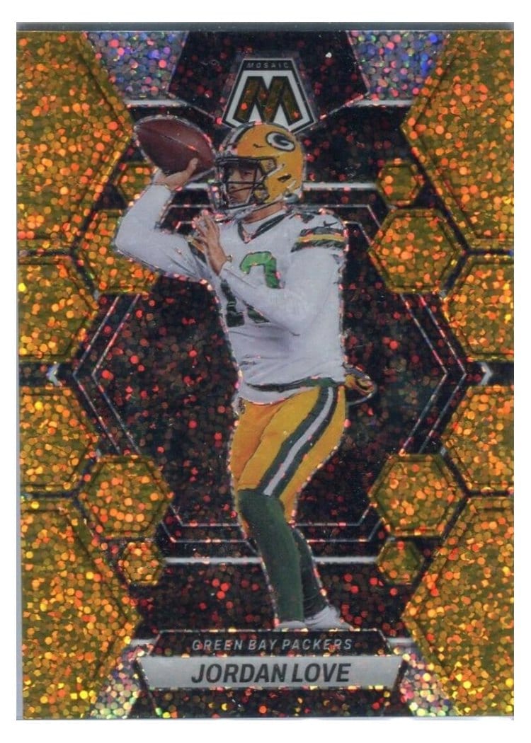 2023 Panini Mosaic Base Set Jordan Love #83 card