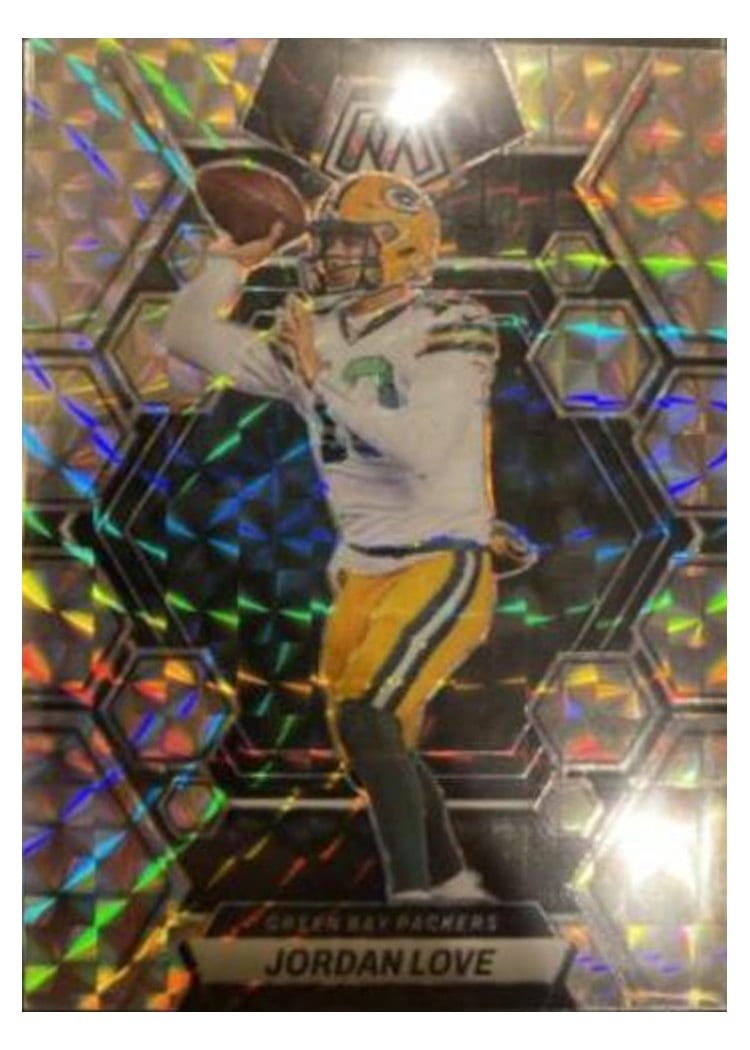 2023 Panini Mosaic Base Set Jordan Love #83 card