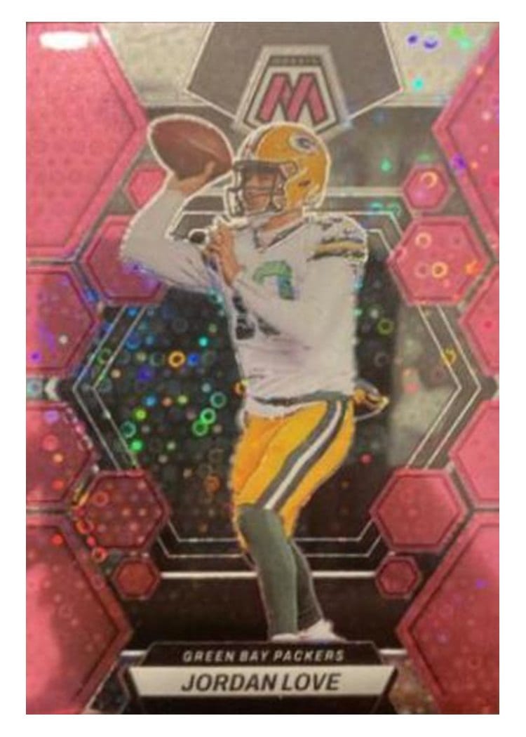 2023 Panini Mosaic Base Set Jordan Love #83 card