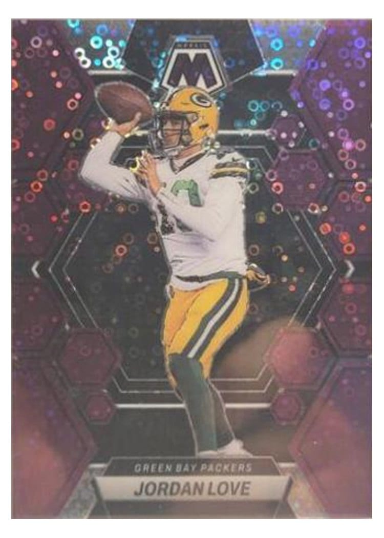 2023 Panini Mosaic Base Set Jordan Love #83 card