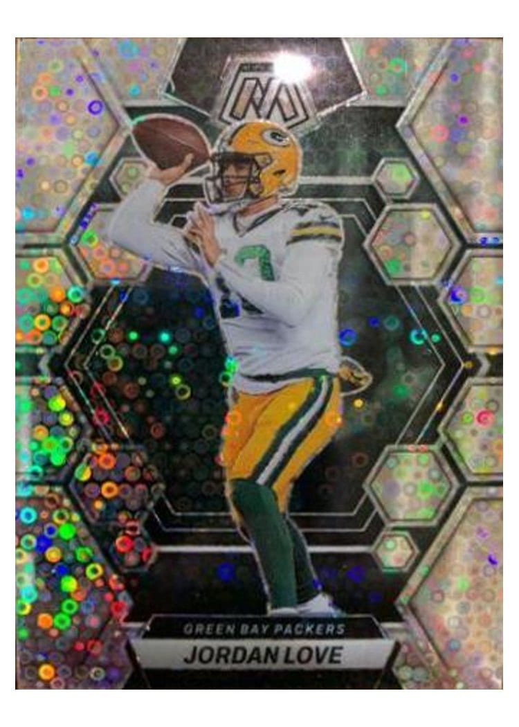 2023 Panini Mosaic Base Set Jordan Love #83 card
