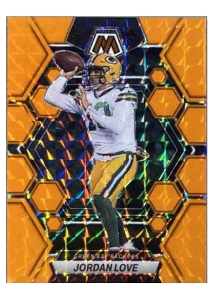 2023 Panini Mosaic Base Set Jordan Love #83 card