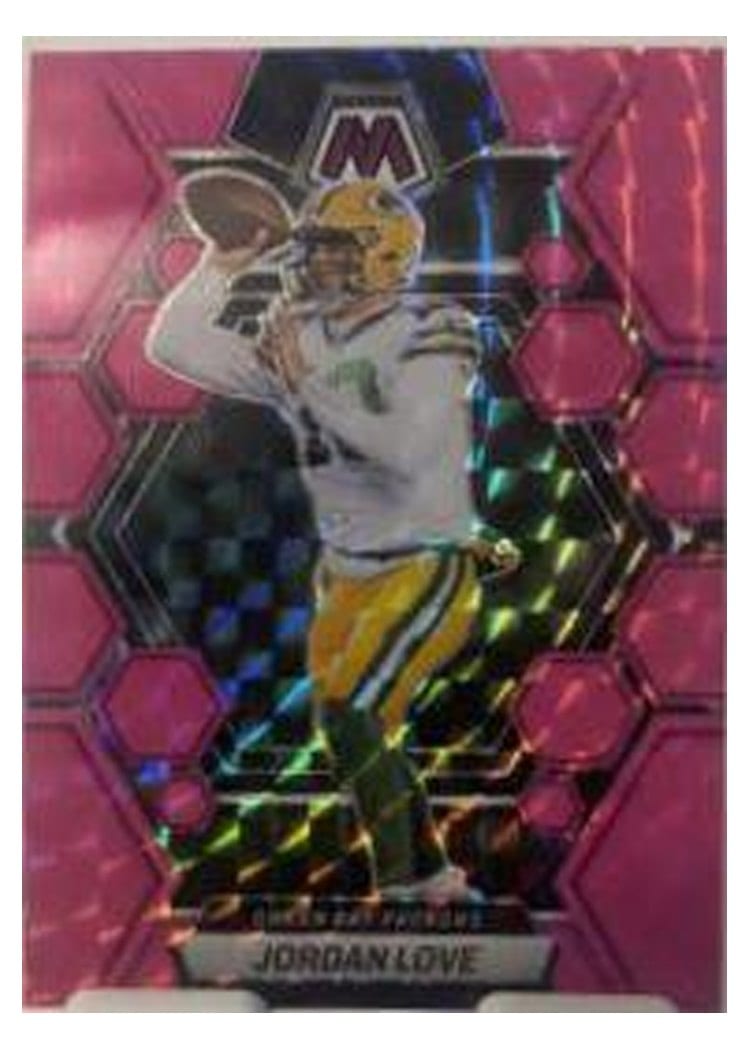 2023 Panini Mosaic Base Set Jordan Love #83 card