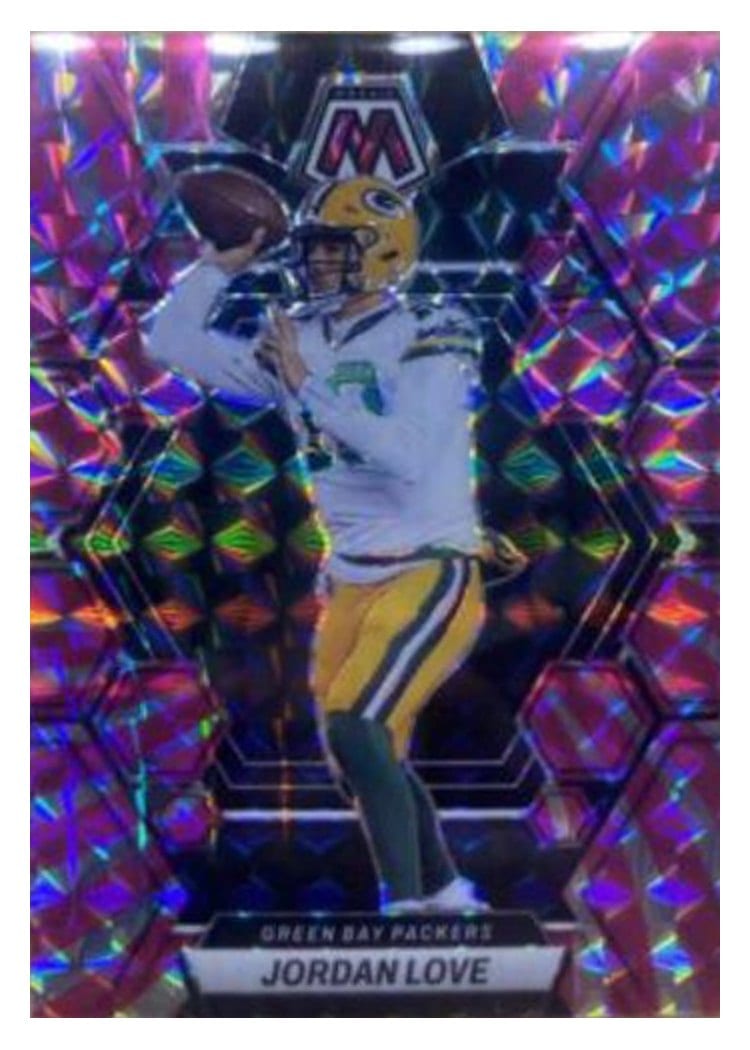 2023 Panini Mosaic Base Set Jordan Love #83 card