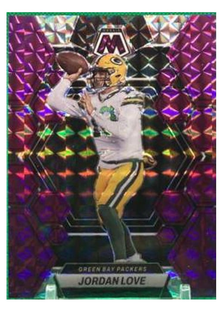 2023 Panini Mosaic Base Set Jordan Love #83 card